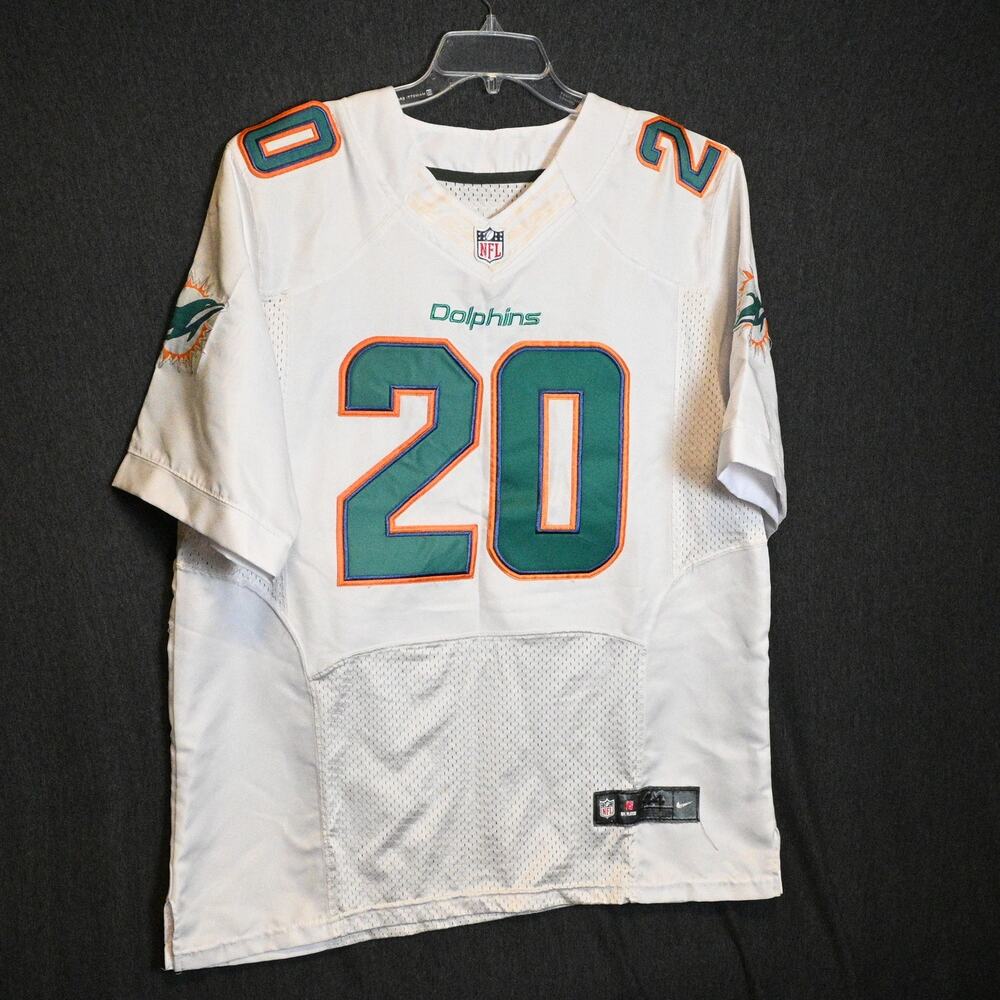 Nike Men's 44 (US L) Reshad Jones #20 Miami Dolphins On Field Jersey NFL
